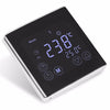 Weekly Programmable Underfloor Heating Thermostat LCD Touch Screen Room Temperature Controller Thermostat White Backlight